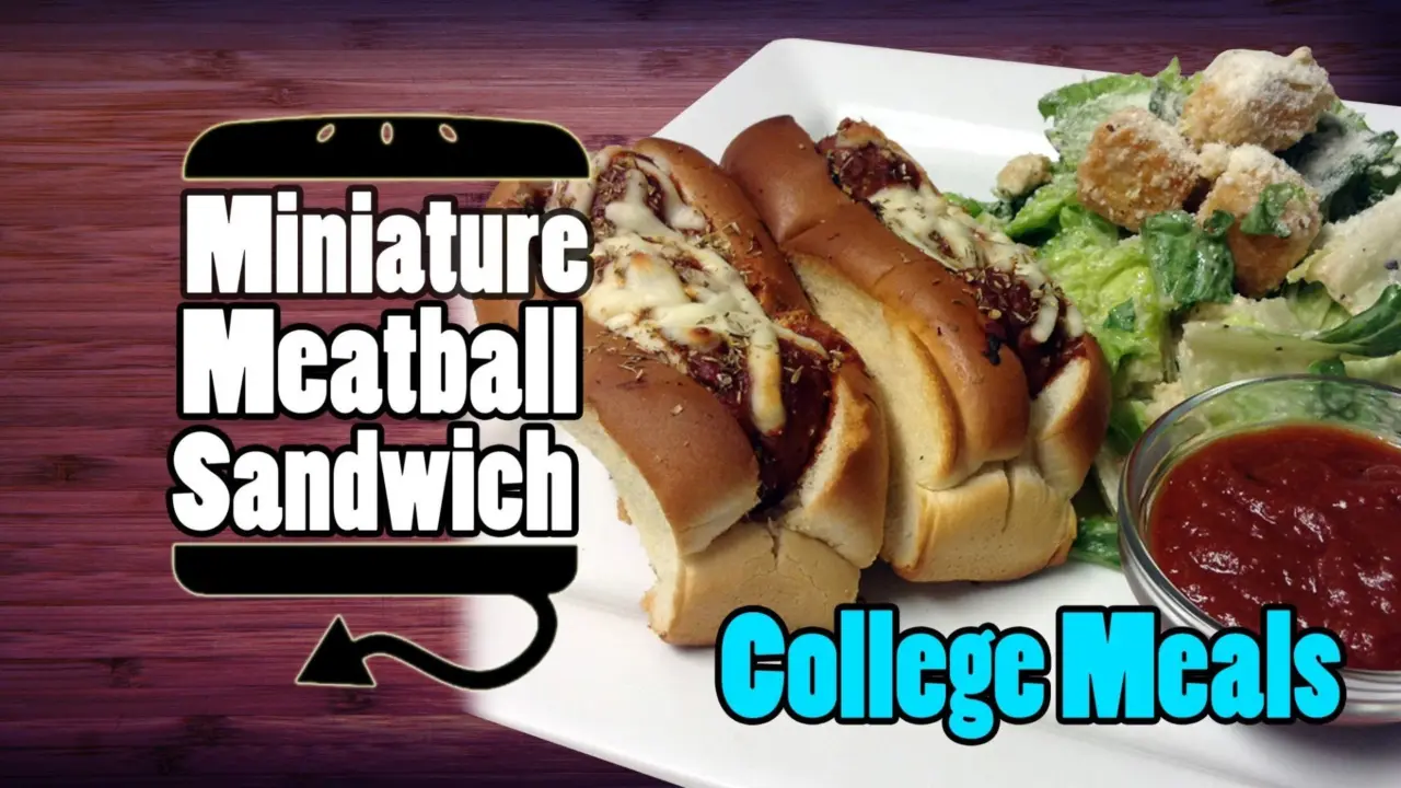 Mini Meatball Sub Recipe