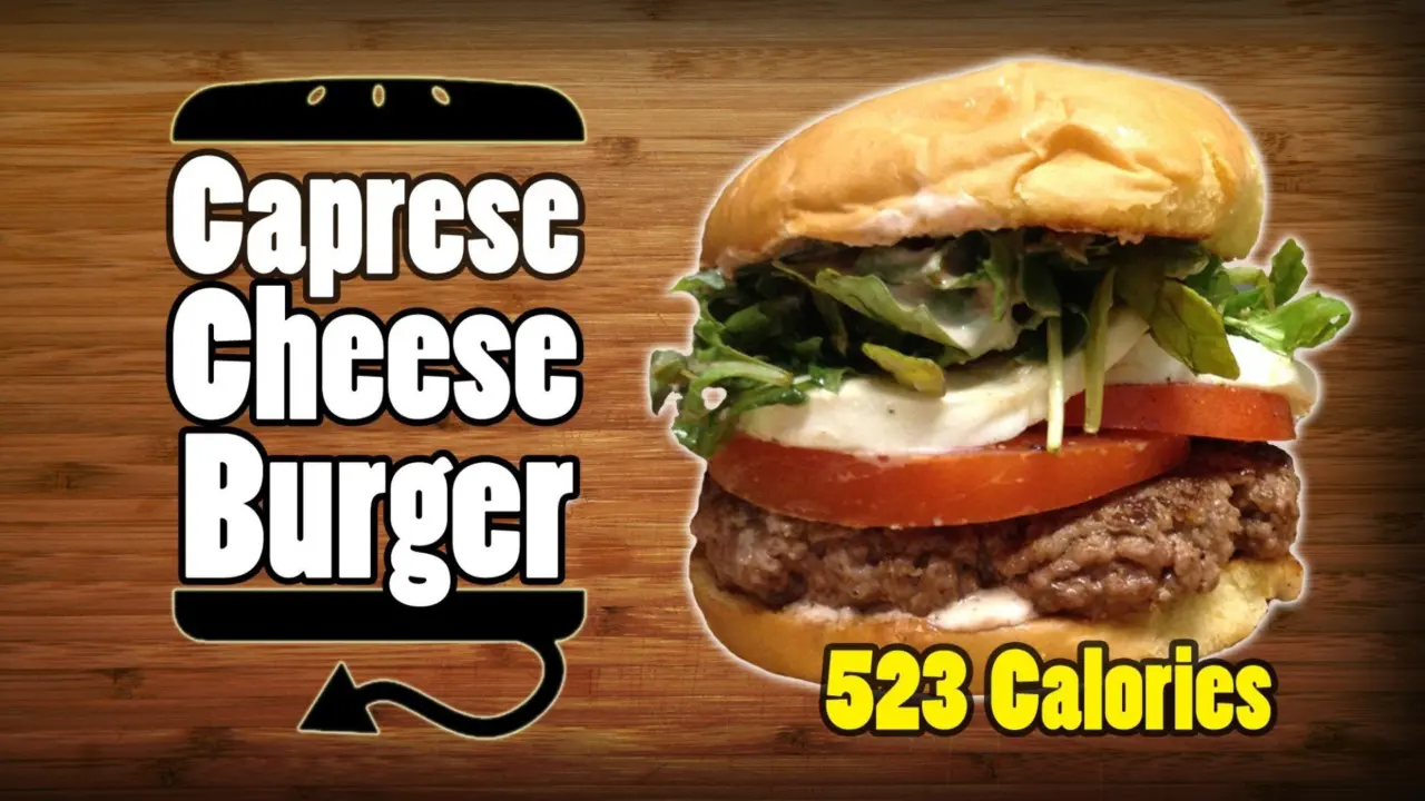 Caprese Cheeseburger w/ Smoke Tomato Aioli Recipe