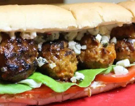 Buffalo Chicken Meatballs