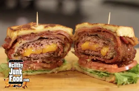 Deep Fried Burger