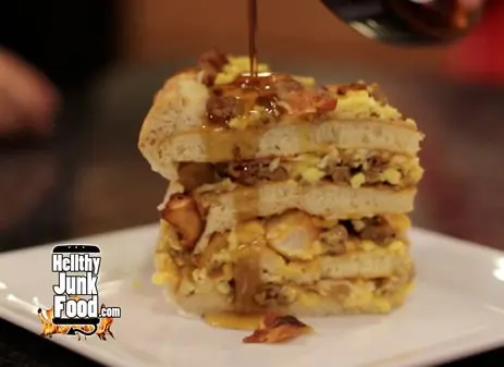 Breakfast Pizza Cake