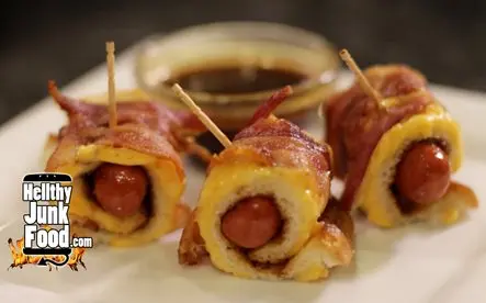 Pigs in a Grilled Cheese Blanket