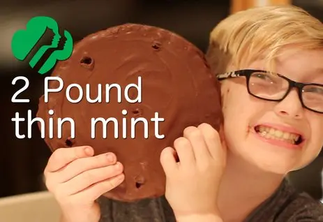Giant Thin Mint Cookie