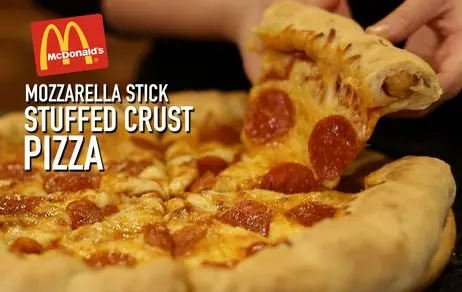 Mozzarella Stick Pizza