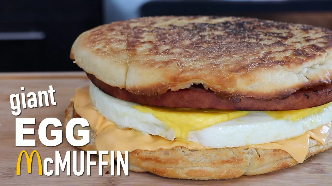 GIANT EGG McMUFFIN