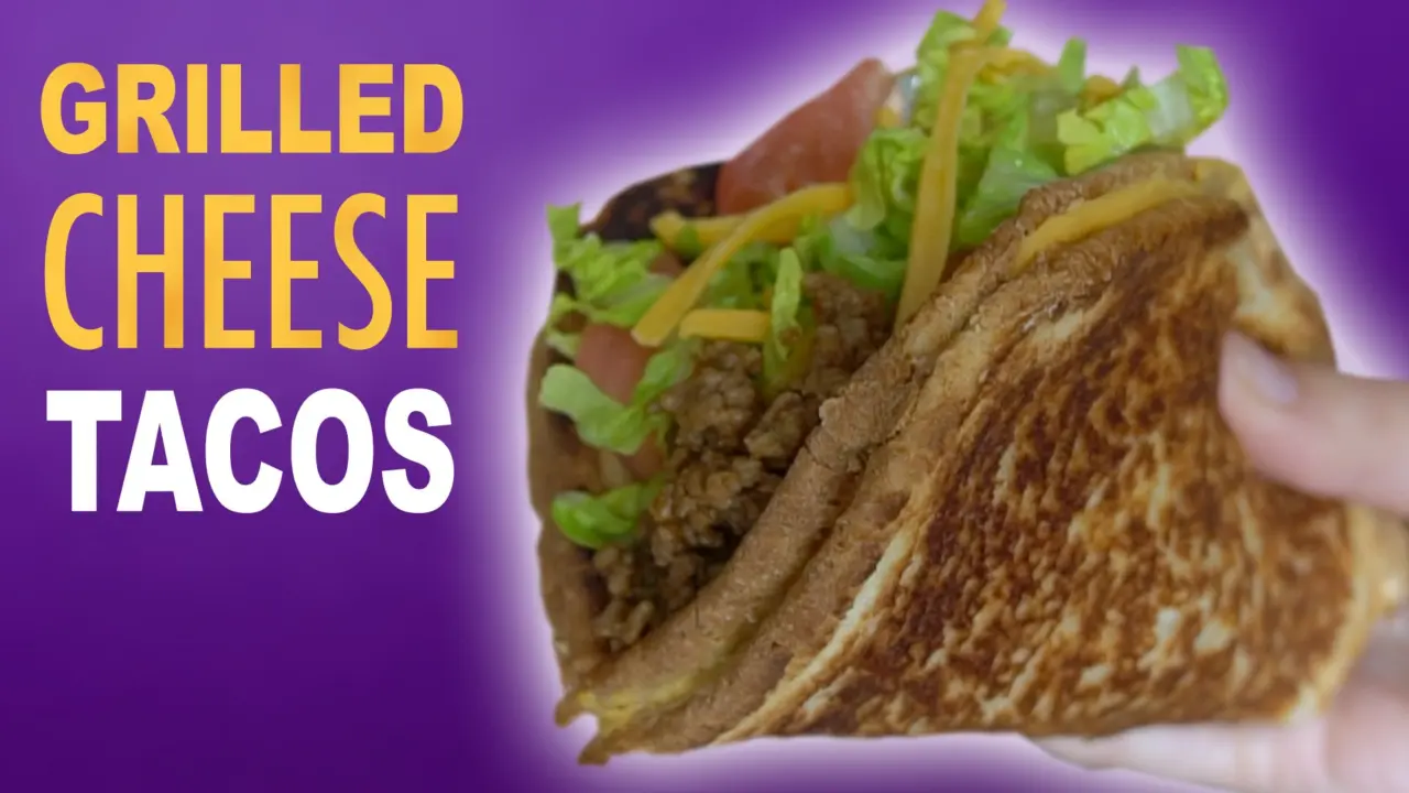 GRILLED CHEESE TACOS