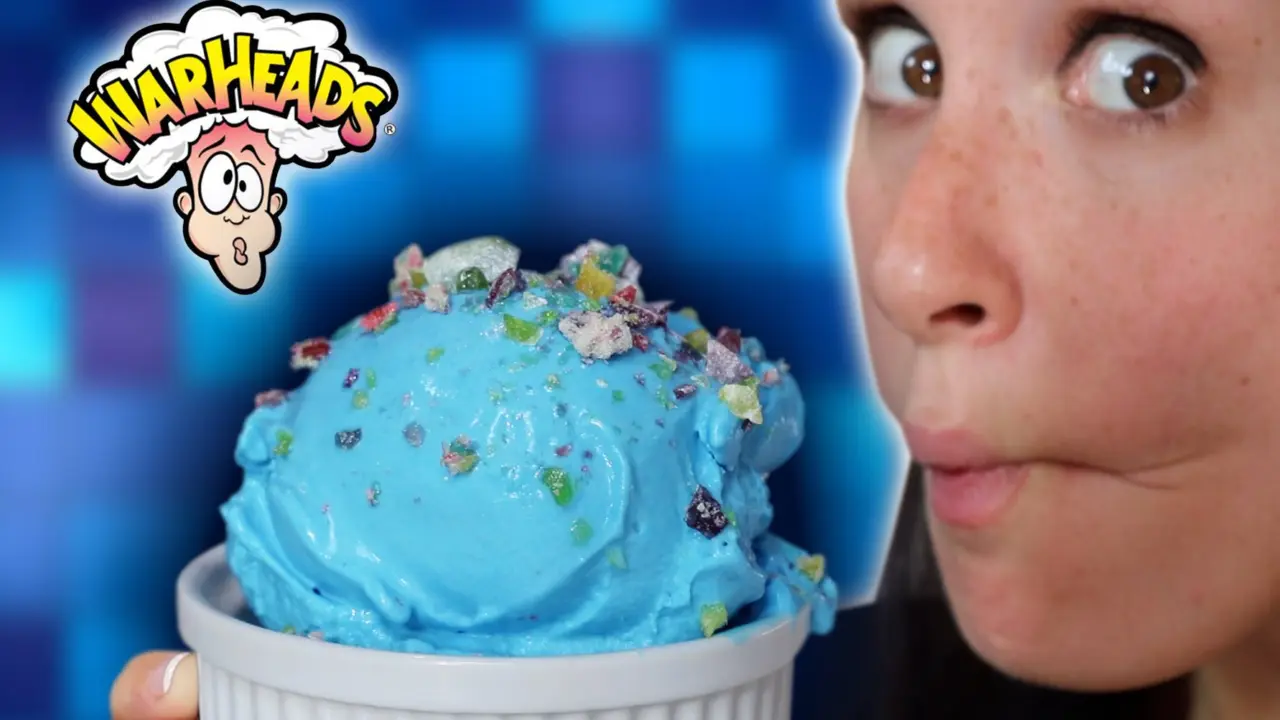 EXTREME SOUR WARHEAD ICE CREAM