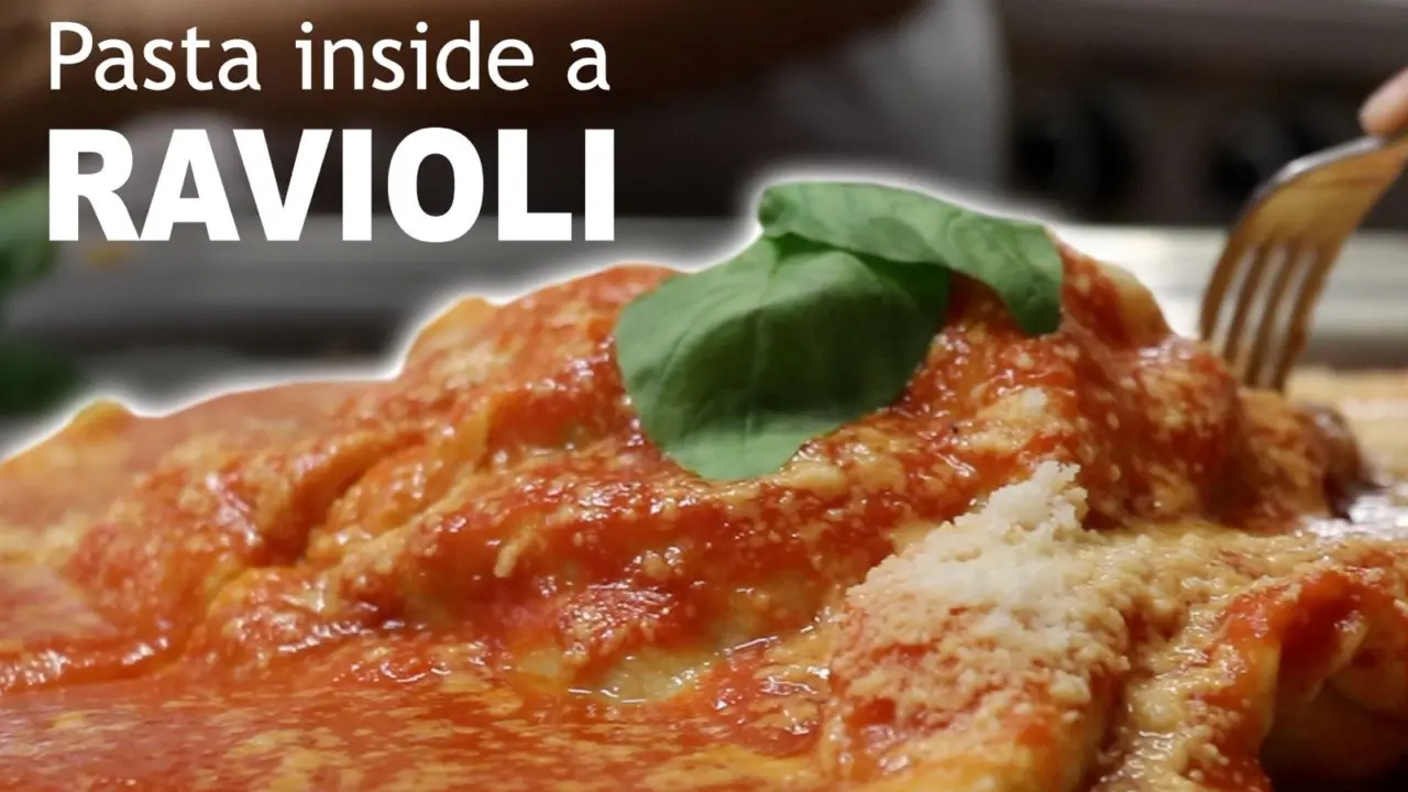 Pasta Inside A Ravioli