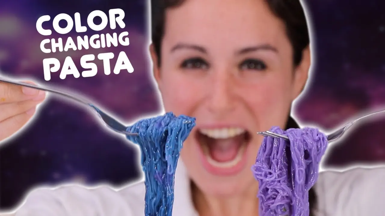 DIY COLOR CHANGING PASTA