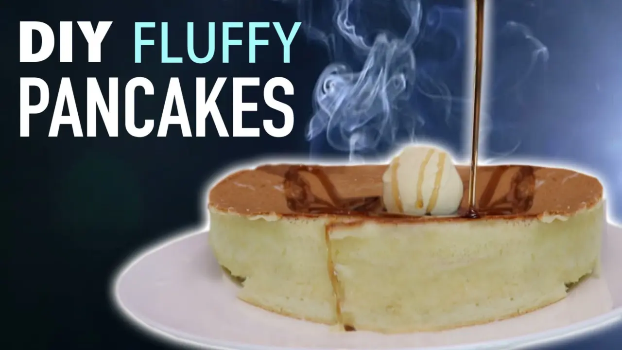 FLUFFY JAPANESE PANCAKES