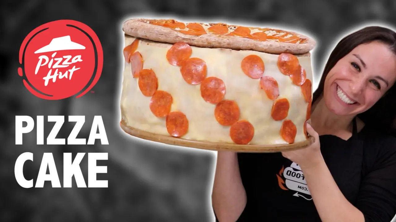 DIY WORLD’S LARGEST PIZZA CAKE