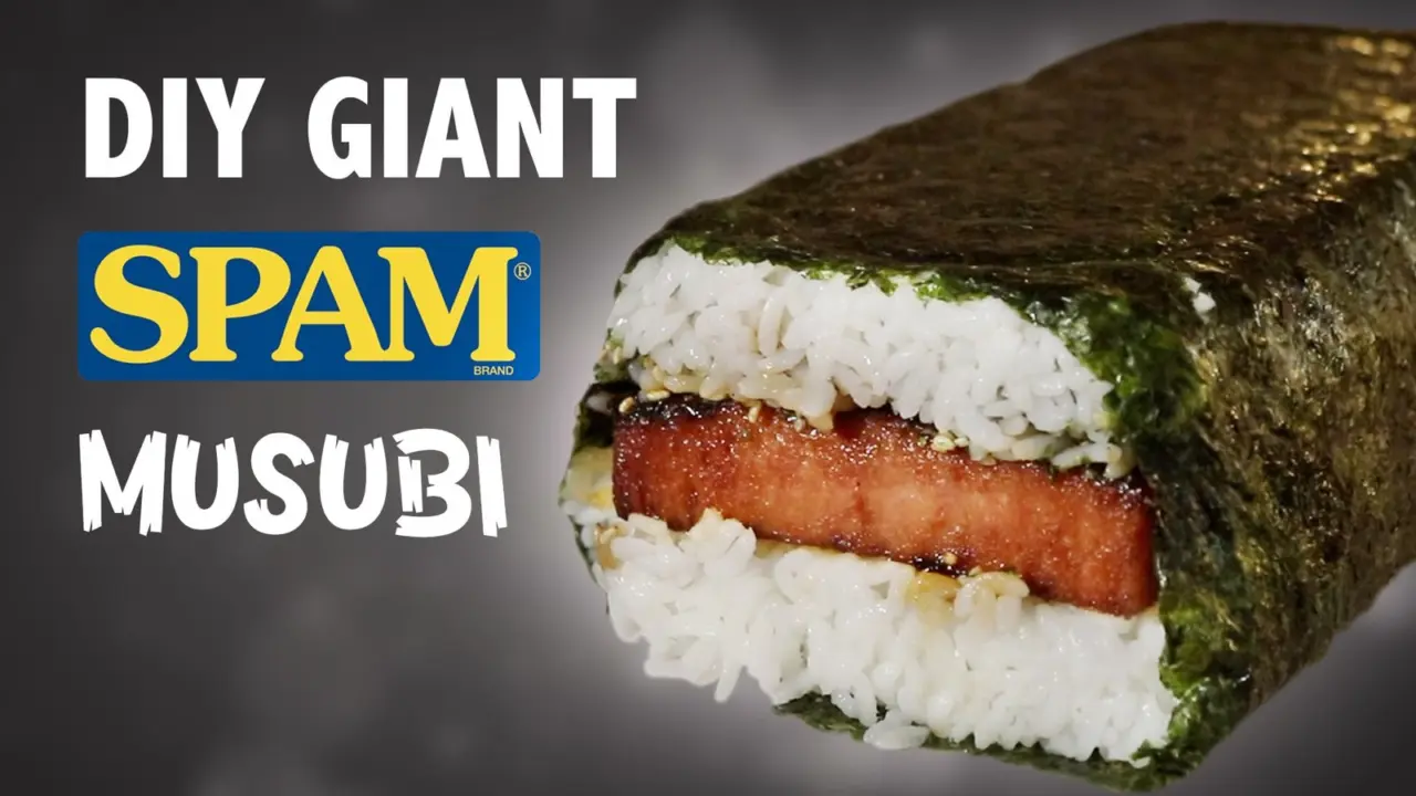 DIY GIANT SPAM MUSUBI