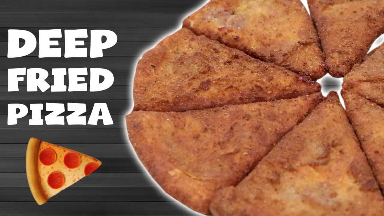 DEEP FRIED PIZZA