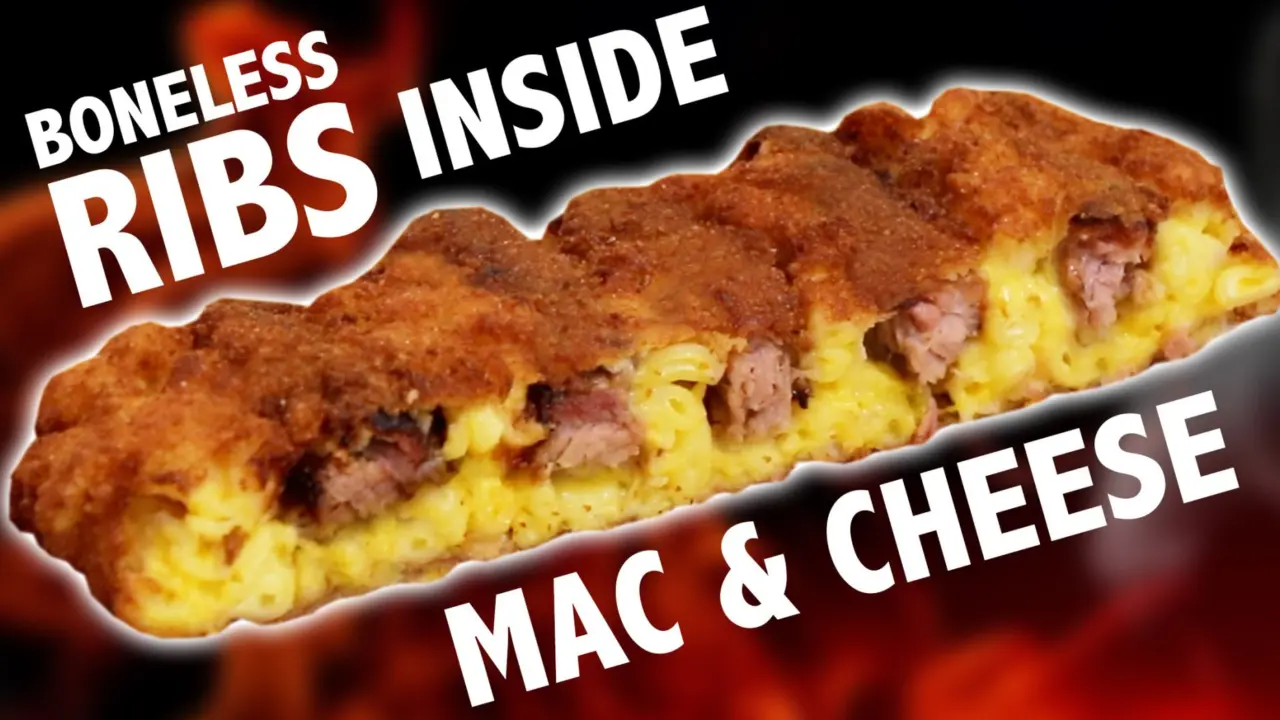 RIBS INSIDE MAC & CHEESE
