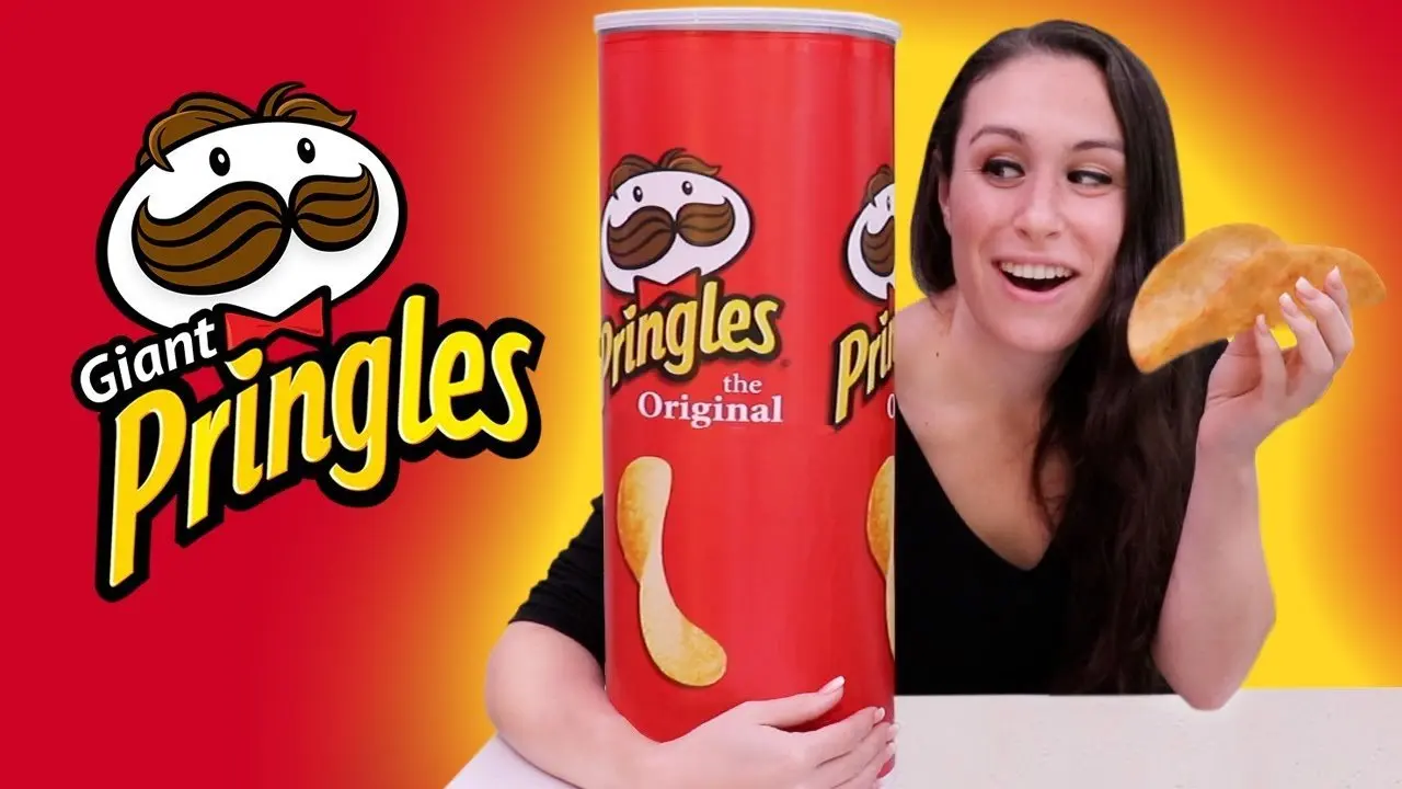 DIY GIANT PRINGLES