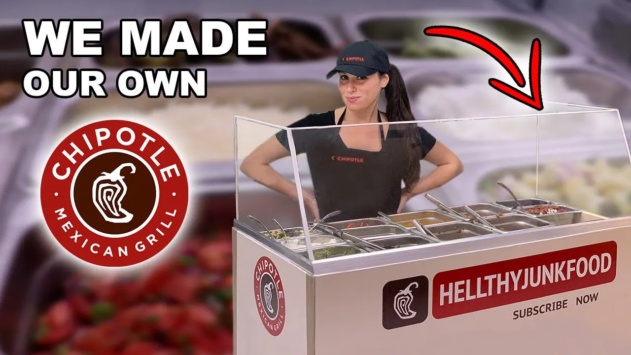 WE MADE OUR OWN POP UP CHIPOTLE 🌶️