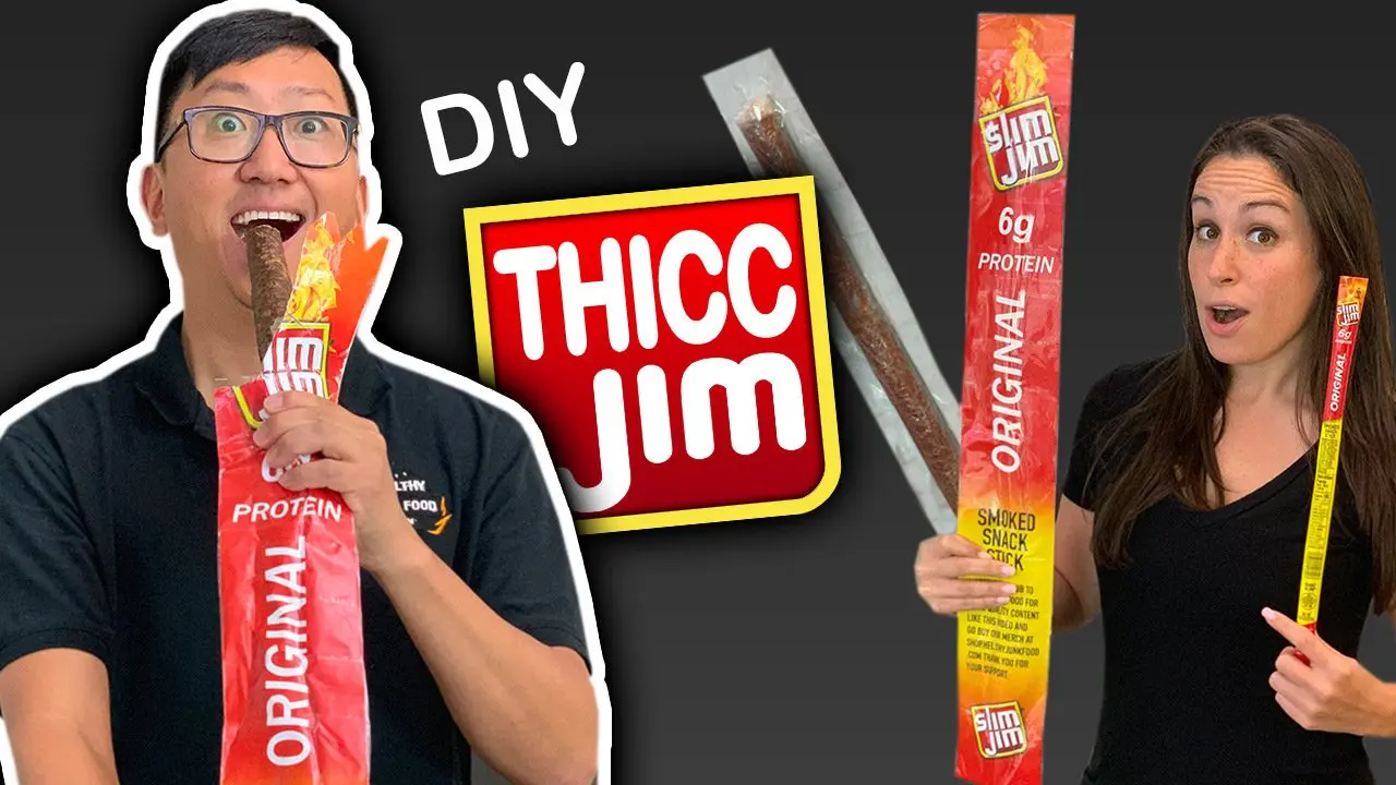 We made The World's LARGEST Slim Jim 😮 // 30 Day Dry Aged!!