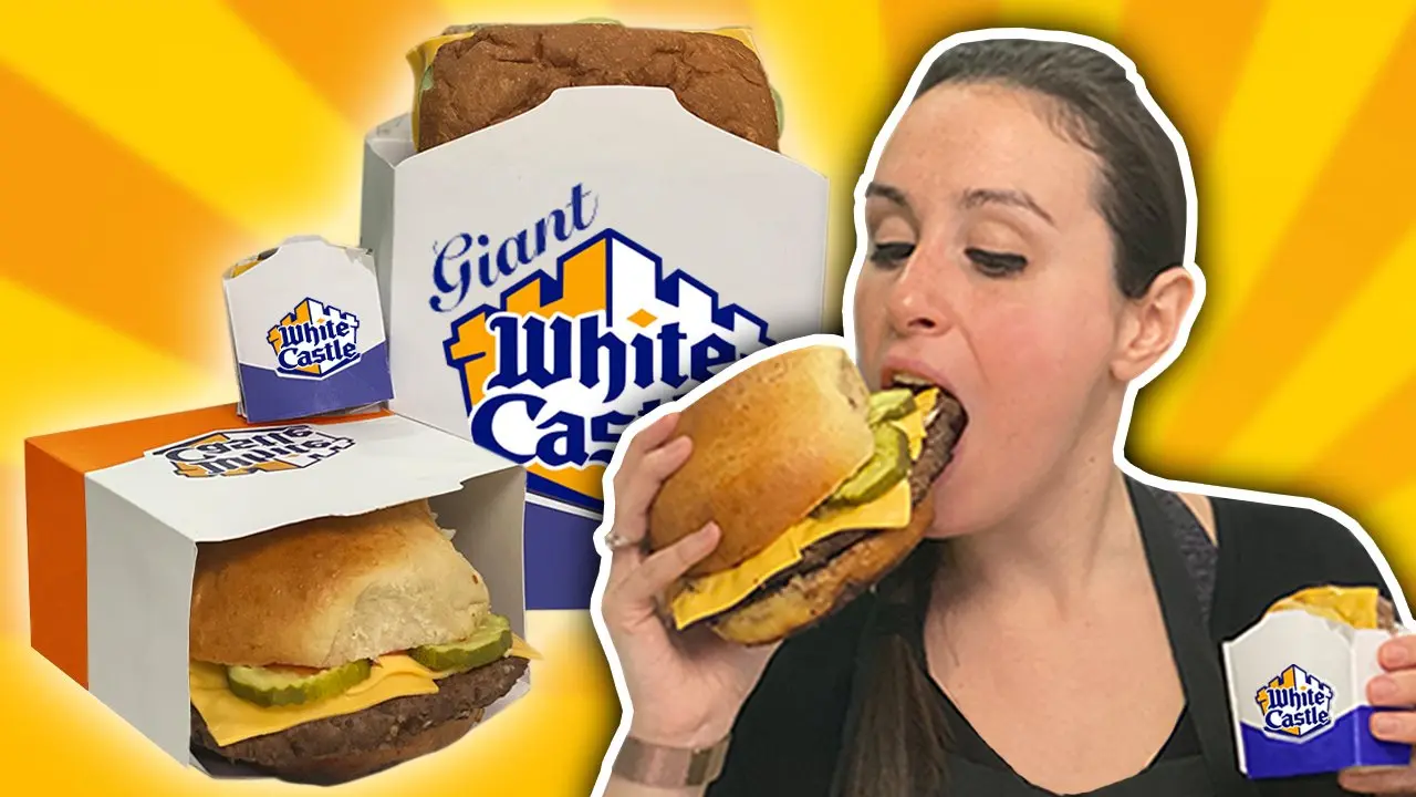 Giant WHITE CASTLE Sliders