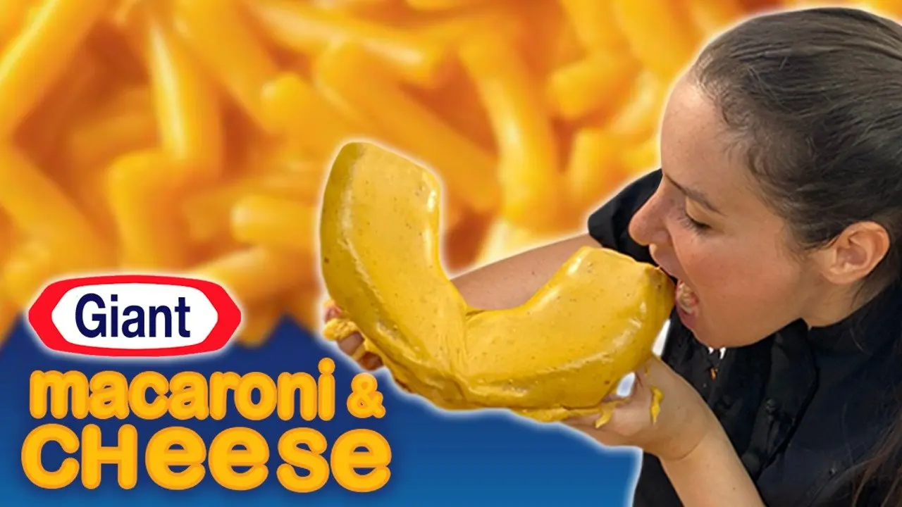 DIY Giant Macaroni & Cheese