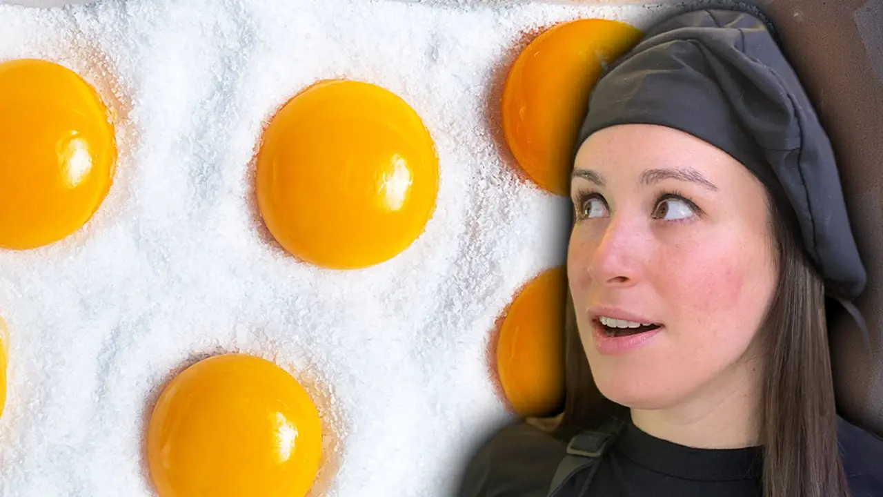 7 DAY Sugar Cured Egg Yolk 🍳 Ice Cream