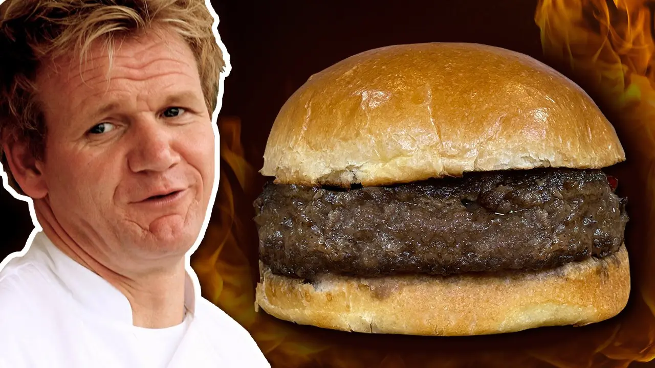 DIY Gordon Ramsays FLAWLESS Beef Burger 馃崝