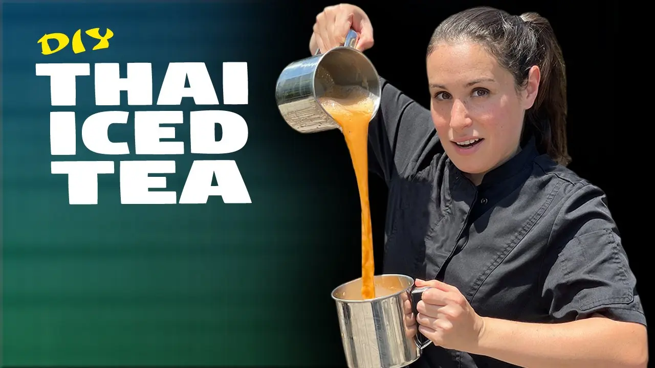 The World's Most Difficult Tea To Make 🇹🇭🧊🍵 DIY Thai Iced Tea