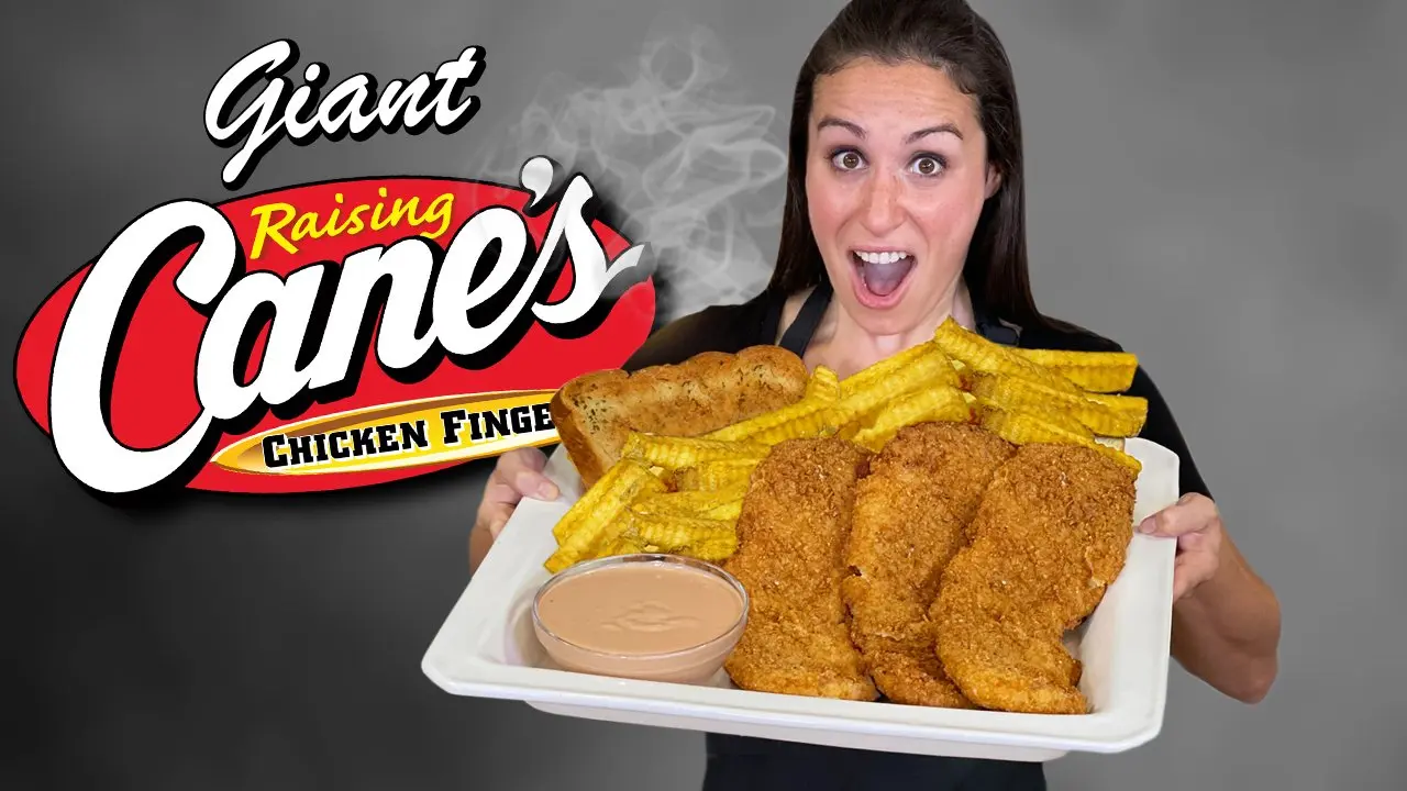 DIY Giant Raising Cane's Chicken Tender