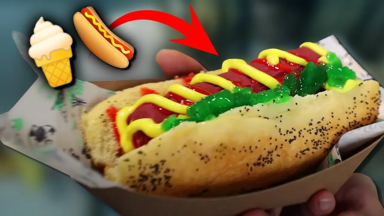 We Made Ice Cream Hotdogs 🍦🌭