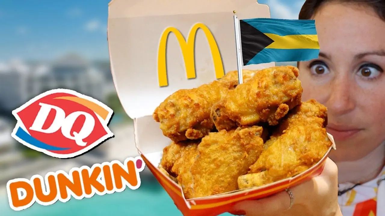 American Tries Bahamas Fast Food ft. McDonald's, Dairy Queen & Dunkin'
